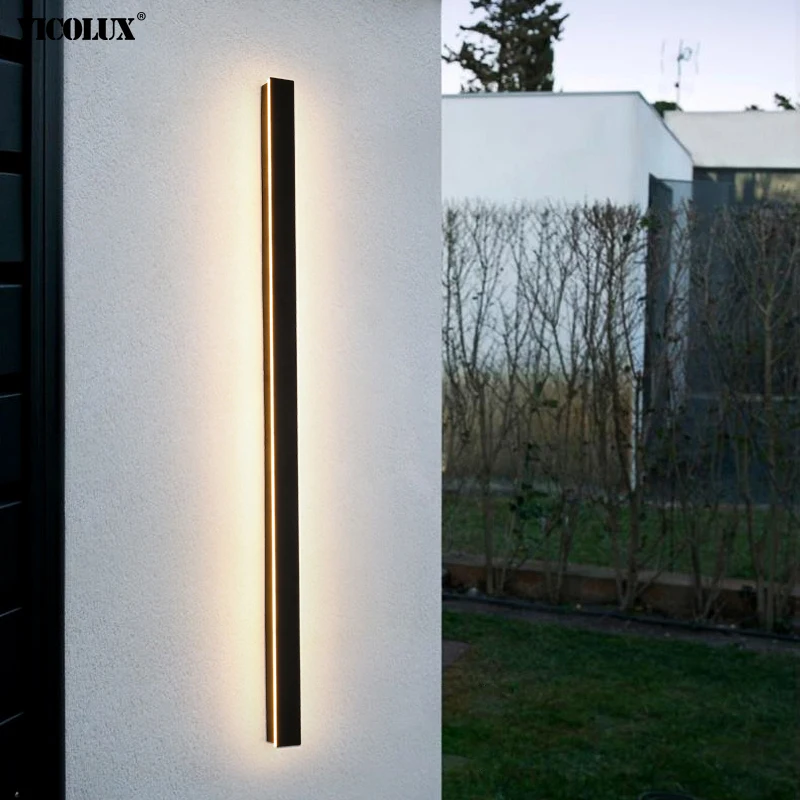 Простой новый современный светодиодный настенный светильник с дистанционным