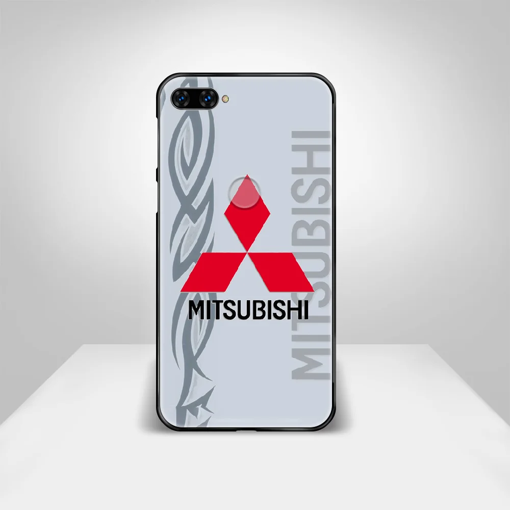 

Mitsubishi Racing car Phone Case Cover Hull For HUAWEI honor 8 8c 8a 8x 9 9a 9x V10 MATE 10 20 I lite pro black coque silicone