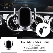 Car Wireless Charger Car Mobile Phone Holder Mounts Gps Stand Bracket For Mercedes Benz A Class CLA W177 W118 C118 Accessories