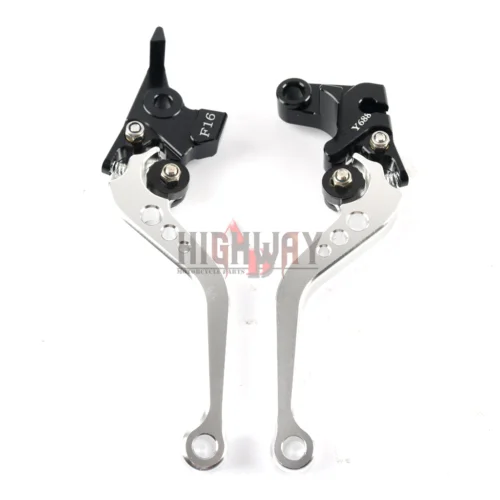 Ручка тормоза мотоцикла бар рычаг с ЧПУ алюминий короткое Регулируемая сцепные