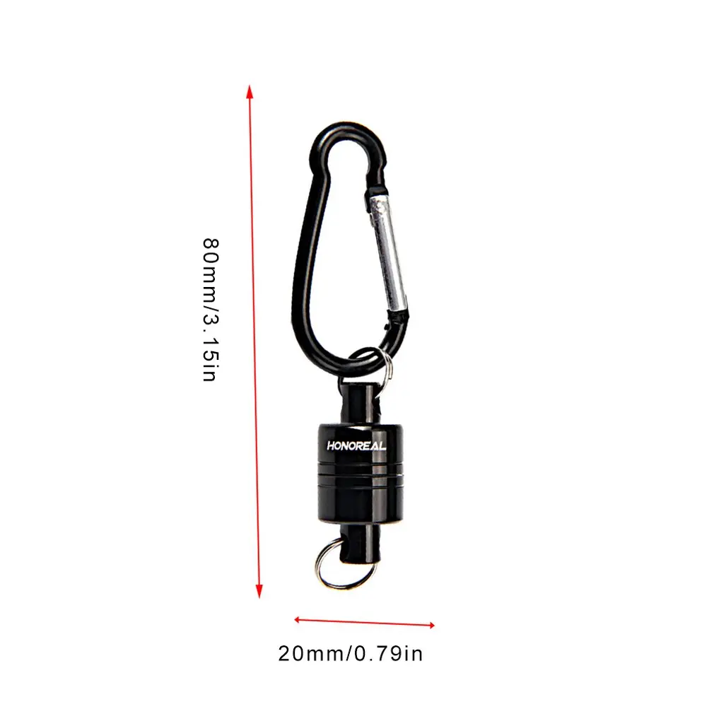 

Magnetic Anti-Lost Telescopic Wire Rope Compact Size Keychain Tactical EDC Chain Return Key Ring Holder Camping Travel Climbing