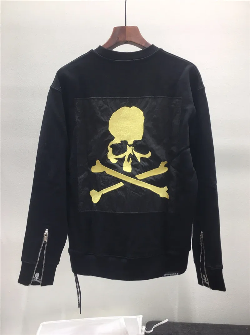 

Rhinestone Mastermind Logo Hooded High Quality Heavy Fabric Cotton Hoodies Men Women Fashion Casual Pullover