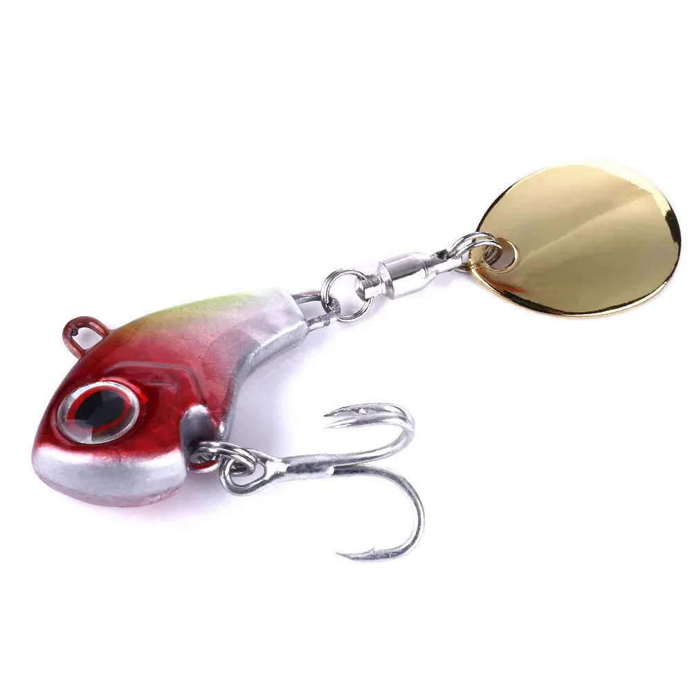 Gorgons Fishing Takcle Sinking Lure 25mm 9g Vibration Metal Mini VIB Spoon Crankbait Tail Spinner | Спорт и развлечения