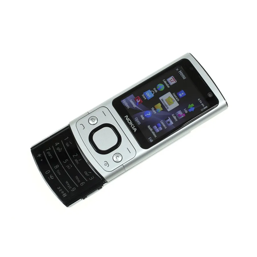 Разблокированный и Восстановленный телефон Nokia 6700 Slide Phone S с камерой Мп Bluetooth Java |