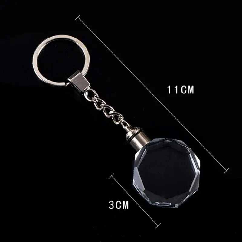 Автомобильный логотип светодиодный Кристалл дневной свет брелок для ключей Tesla