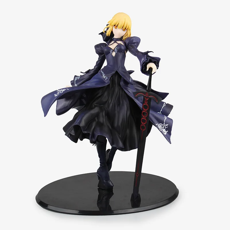 

23cm Japanese Anime Fate Stay Night Fate/Grand Order Altria Pendragon Saber GK Statue PVC Action Figure Toy Collectible Model