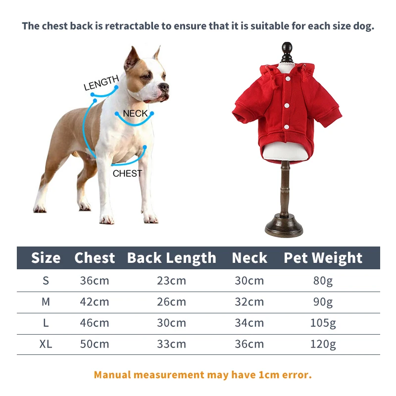 

All Seasons Pet Dog Clothes For Dogs Overalls Pet Jumpsuit Puppy Cat Clothing For Dog Coat Thick Pets Dogs Clothing Chihuahua