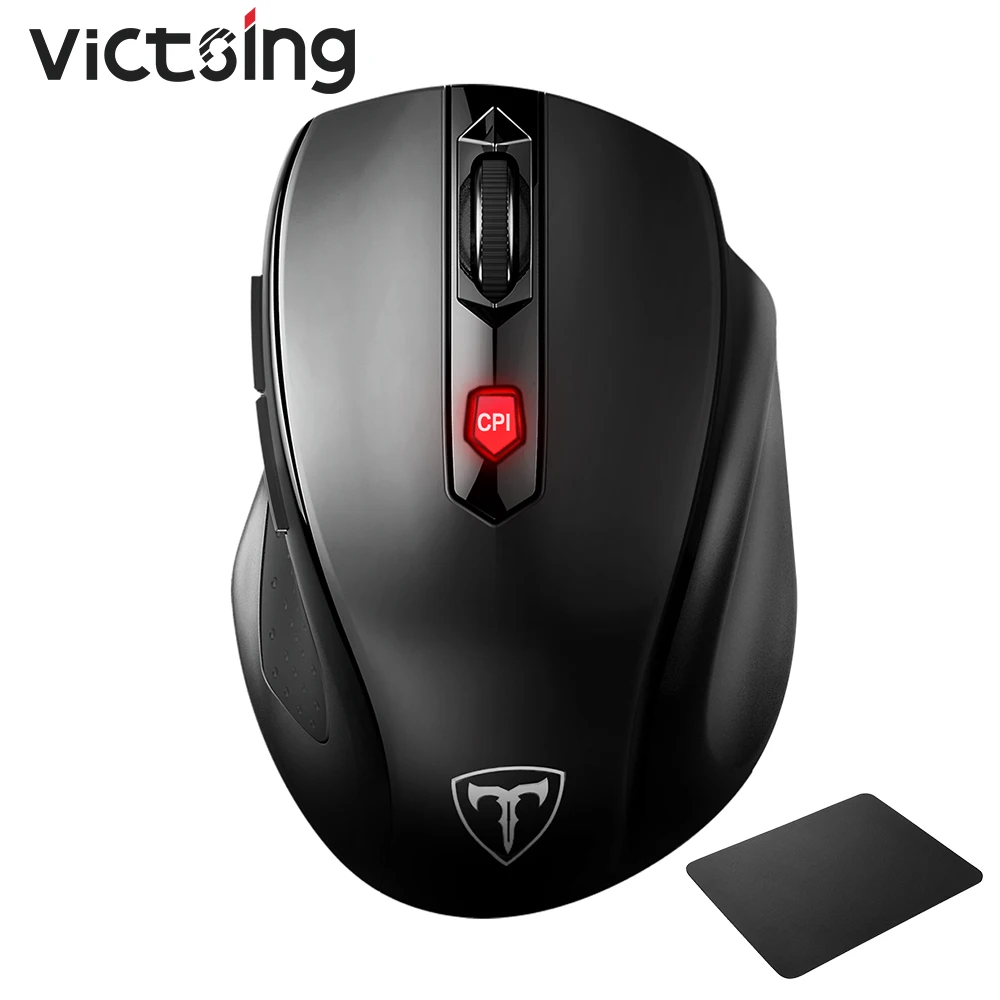 Мышь Компьютерная VicTsing PC065 2 4 ГГц 6 кнопок 2400 DPI | Компьютеры и офис