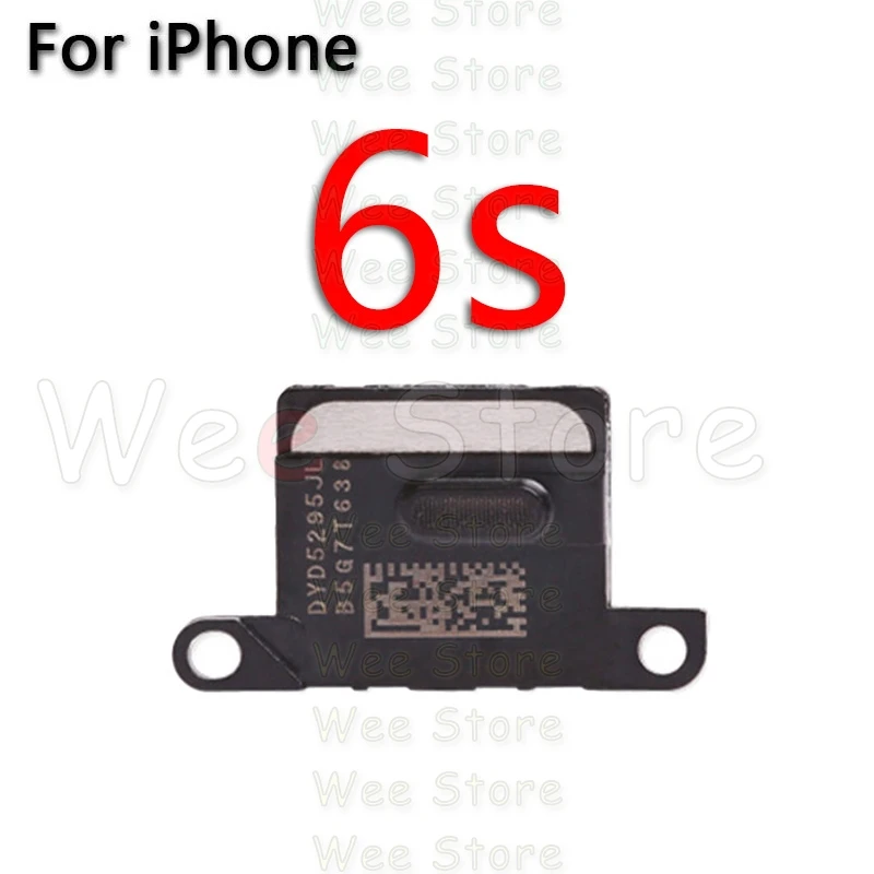 For iPhone 6s Верхний наушник гибкий для iPhone 6 6s 7 8 Plus 5 5S SE телефон маленький наушник наушники Динамик гибкий кабель - Цвет: For iPhone 6s