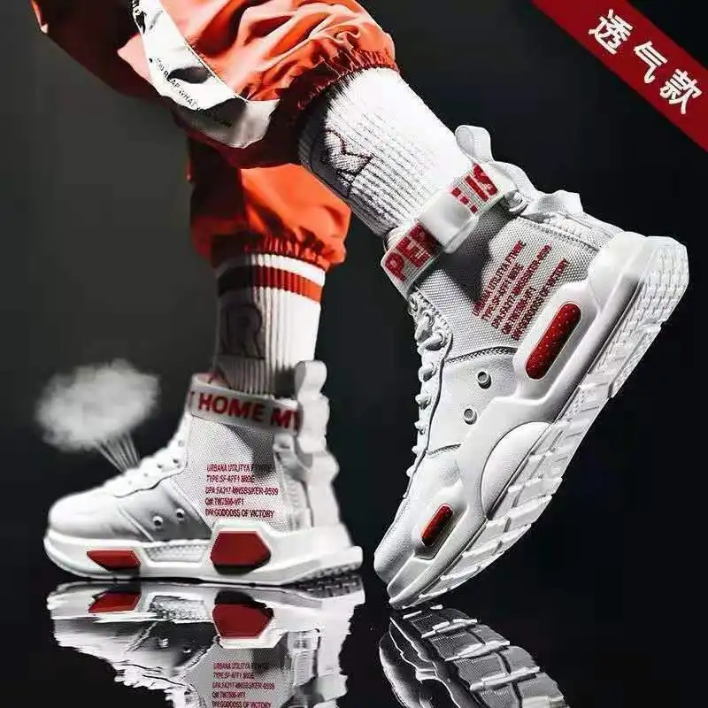 Мужские дышащие повседневные туфли осенняя модная новинка 2021 женские белые