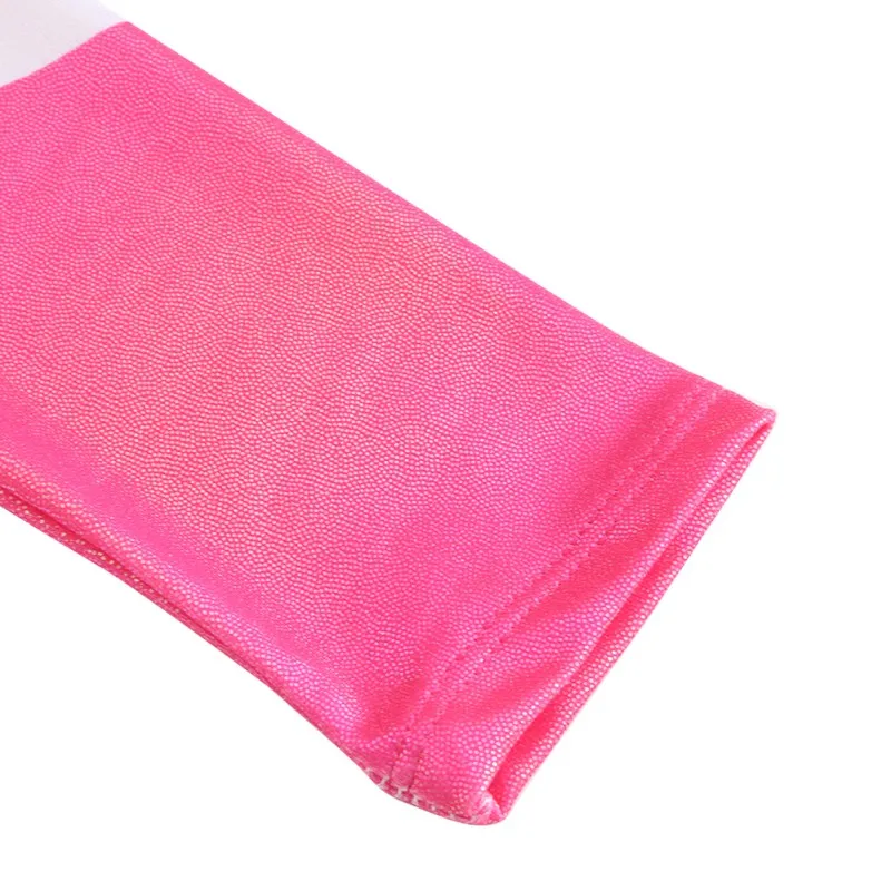 

Girls Long Sleeve Ballet Practice Dancewear Gymnastics Leotard Bright Color Body Children Dance Practice Suits