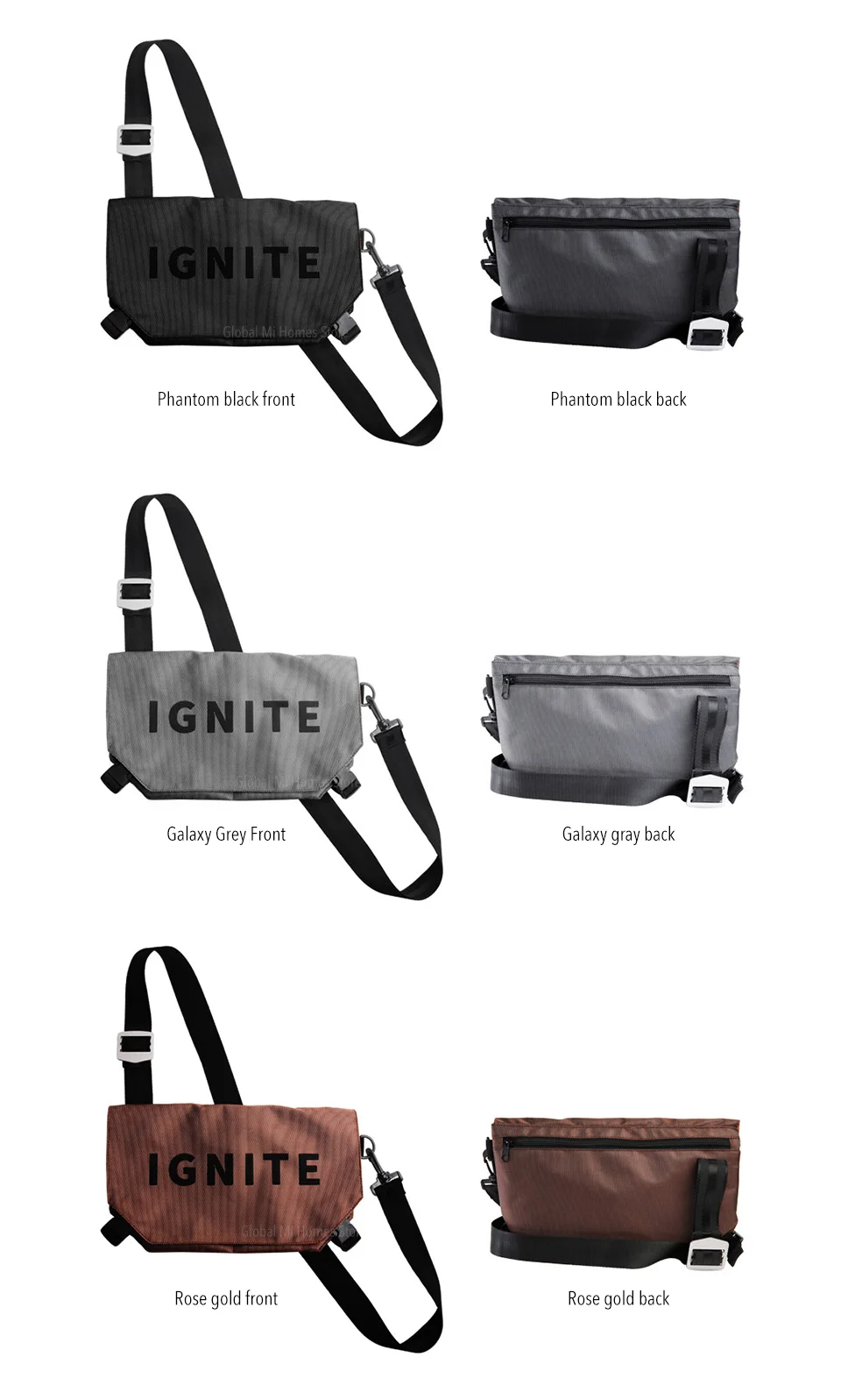 Xiaomi IGNITE, спортивный рюкзак на одно плечо, мужская спортивная сумка, многофункциональный рюкзак для отдыха на одно плечо