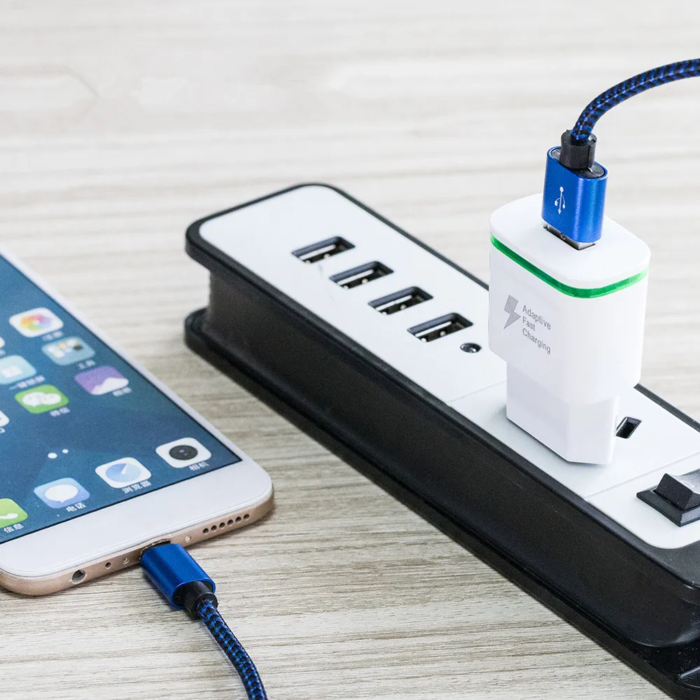 Быстрое зарядное устройство 5V/2A 2 USB для iPhone samsung Универсальное умное huawei xiaomi charing |
