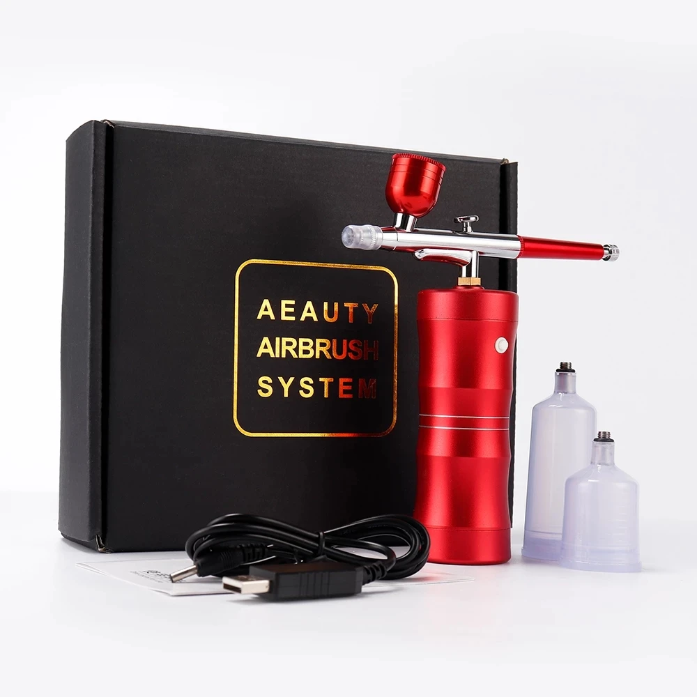 

Mini Action Air Brush Airbrush 0.3mm Kit Spray Gun Compressor Paint Art Nail Art Spray Gun Gravity Feed Double Action Air Brush
