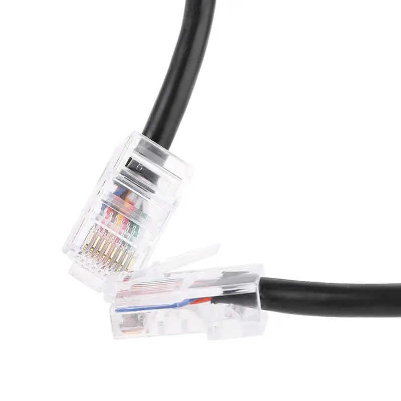 

8Pin RJ45 to RI45 Speaker Mic Cable Line for ICOM HM-98 HM-133 HM-133V HM-133S 28GE