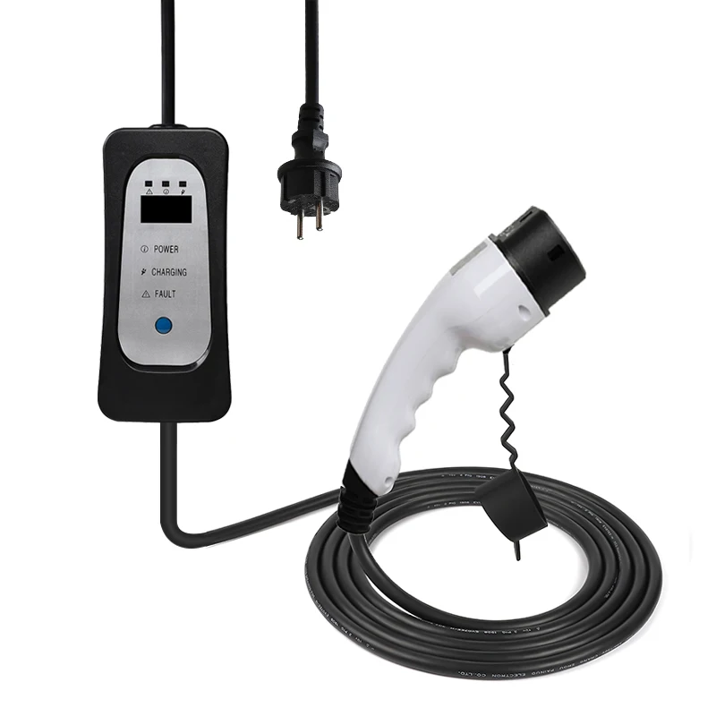 Mennekes EV зарядное устройство тип 2 Тип 1 для электрического автомобиля Schuko 5 метров ev