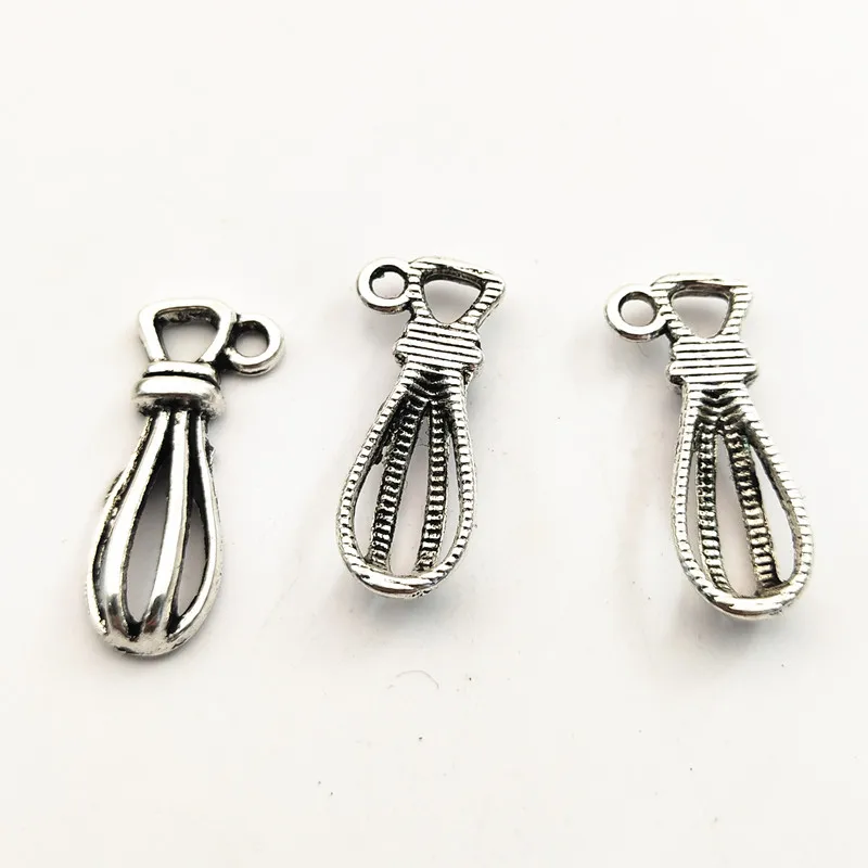 10 шт. приспособление для взбивания яиц MakingKitchenware Charms 24х8 мм подвески с тибетским