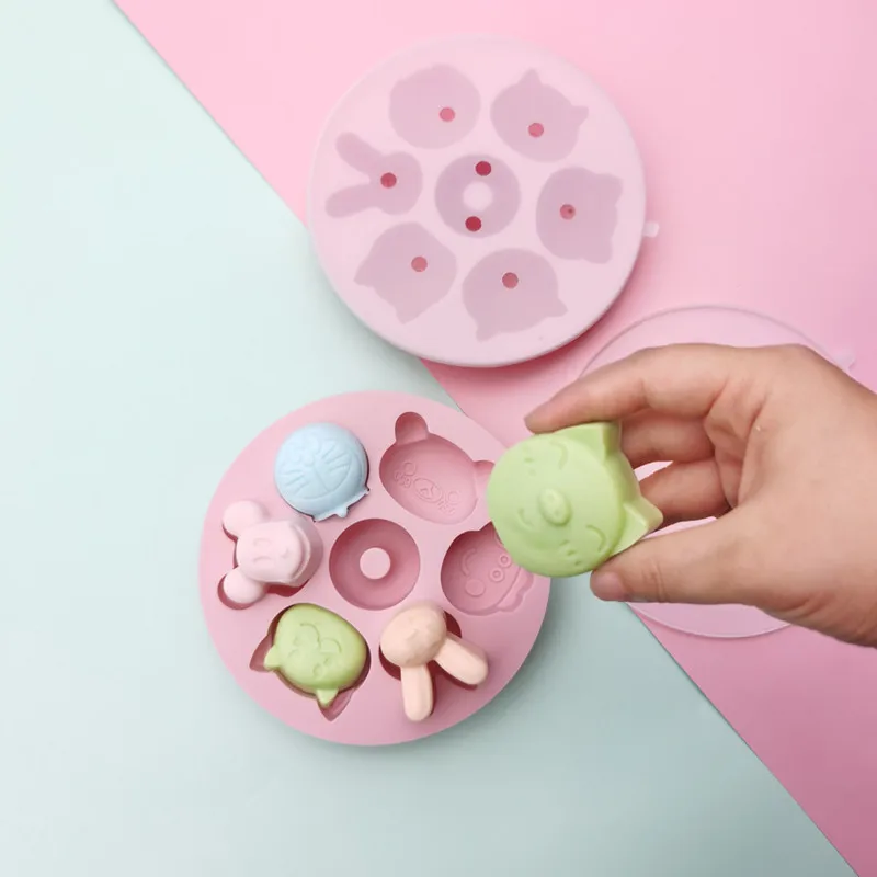 

Silicone cake molds Steamed rice cake MouldCartoon baby baby food Supplement mold desserts Bakery utensils Gadgets for home