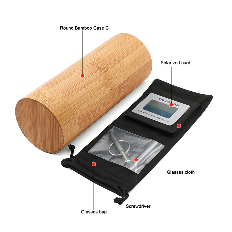 Солнцезащитные очки Мужские/Женские в стиле ретро с деревянными линзами