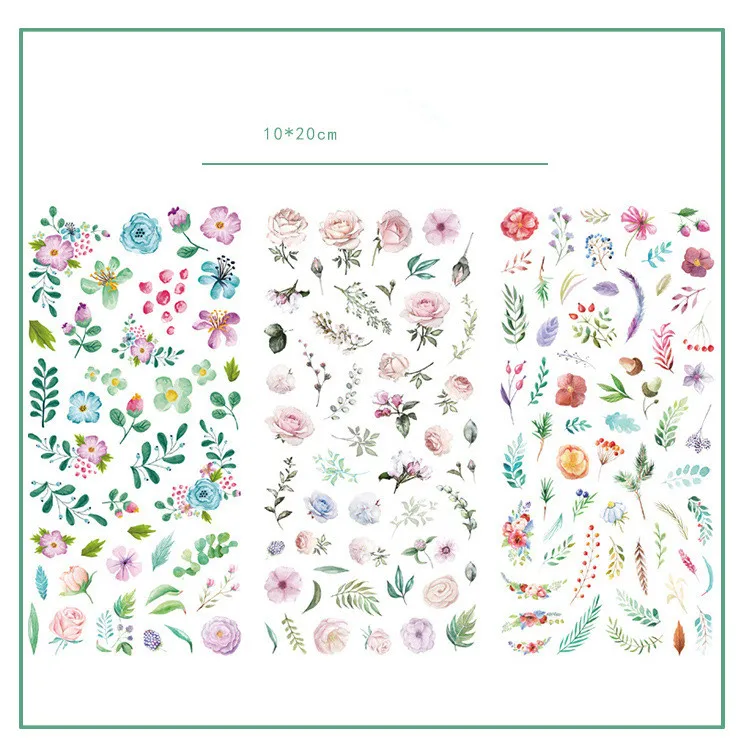 Набор декоративных наклеек для скрапбукинга 3 шт./лот | Канцтовары офиса и дома