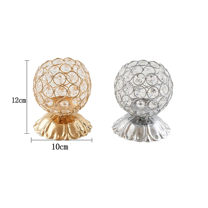 Хрустальный подсвечник свадебное банкетное украшение с гальваническим