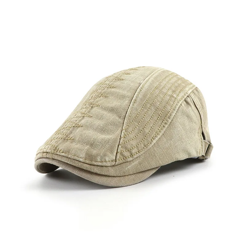 High Quality Cap Men Visor Hat Winter Autumn Warm Flat Caps Vintage Man Boinas Gatsby Hats Winter Sun Hat