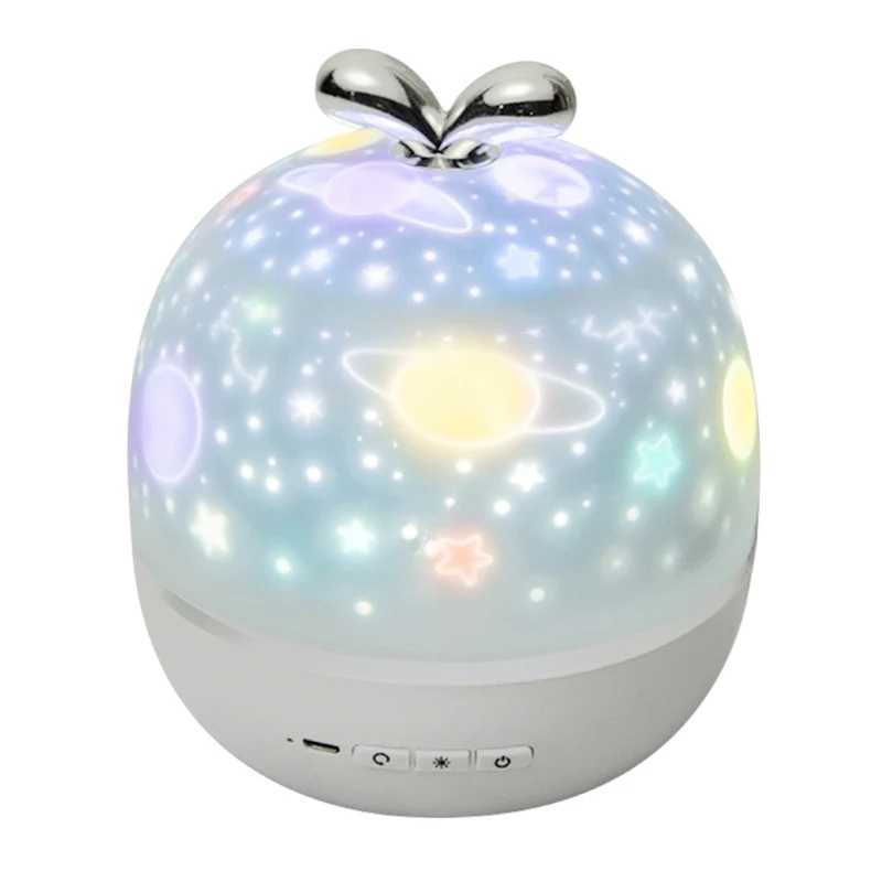Hot LED Star Night Light Sky Projector Lamp Led Rotating Music Projection Valentine's Day Gift | Дом и сад