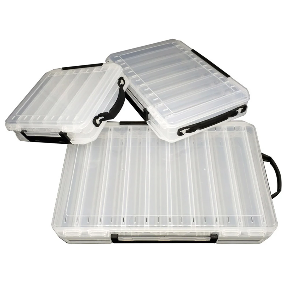Рыболовная коробка для приманки двухсторонние пластиковые ящики рыболовные