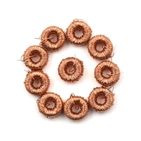 10 pcs new 470uh 3a toroidal inductor magnetic inductance wire wound coil for lm2596 toroid core inductor