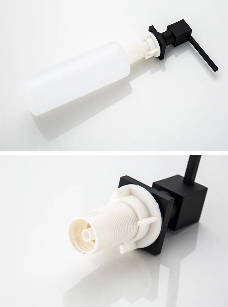 Матовый черный Высококачественный встроенный монтажный насос MTTUZK столешница