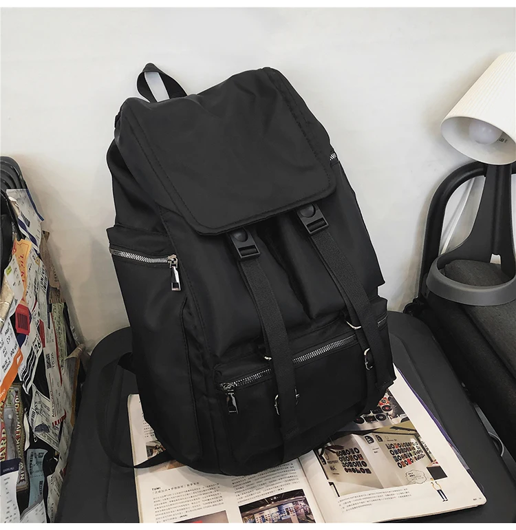 

5573 new functional tooling style schoolbag male college students casual all-match large-capacity travel backpack