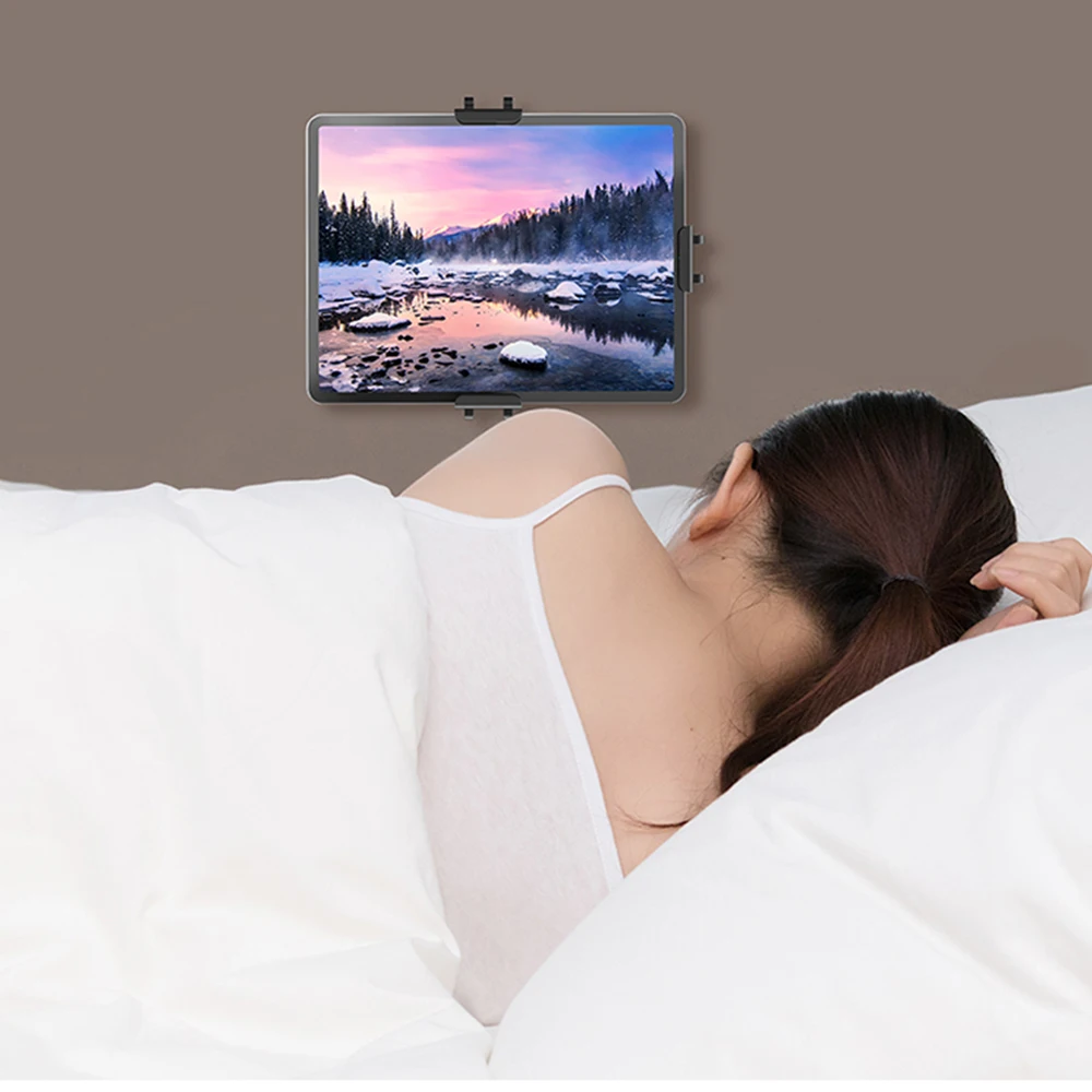 Держатель для планшета, настенное крепление, подставка для iPad, поддержка, кабели для хранения iPhone/samsung Galaxy/kindle paperwhite и домашний крючок, вешалка