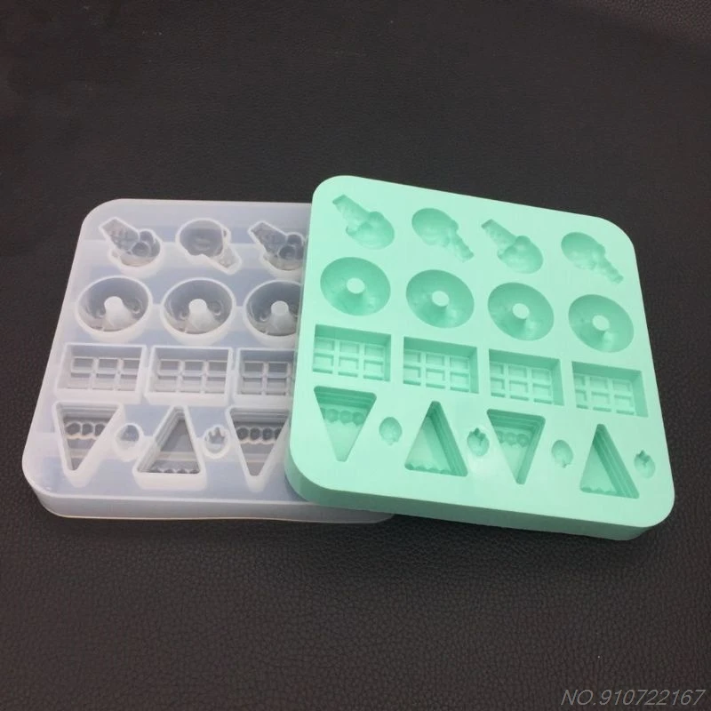 

Simulated Food Doughnuts Mold Resin Casting Pendant Earrings DIY Jewelry Tools D09 20 Dropshipping