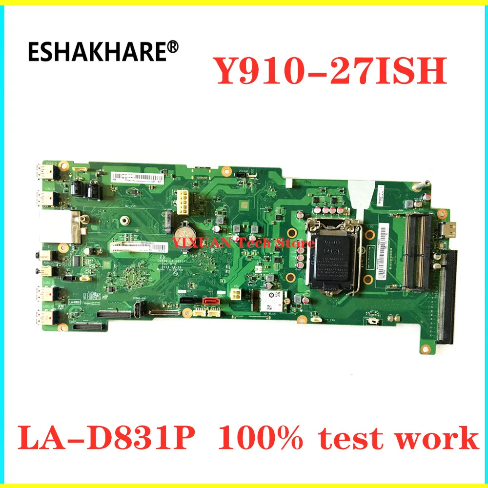 ESHAKHARE CGA00 LA D831P материнская плата для lenovo AIO Y910 27ISH 910 27ish все в одном DDR4