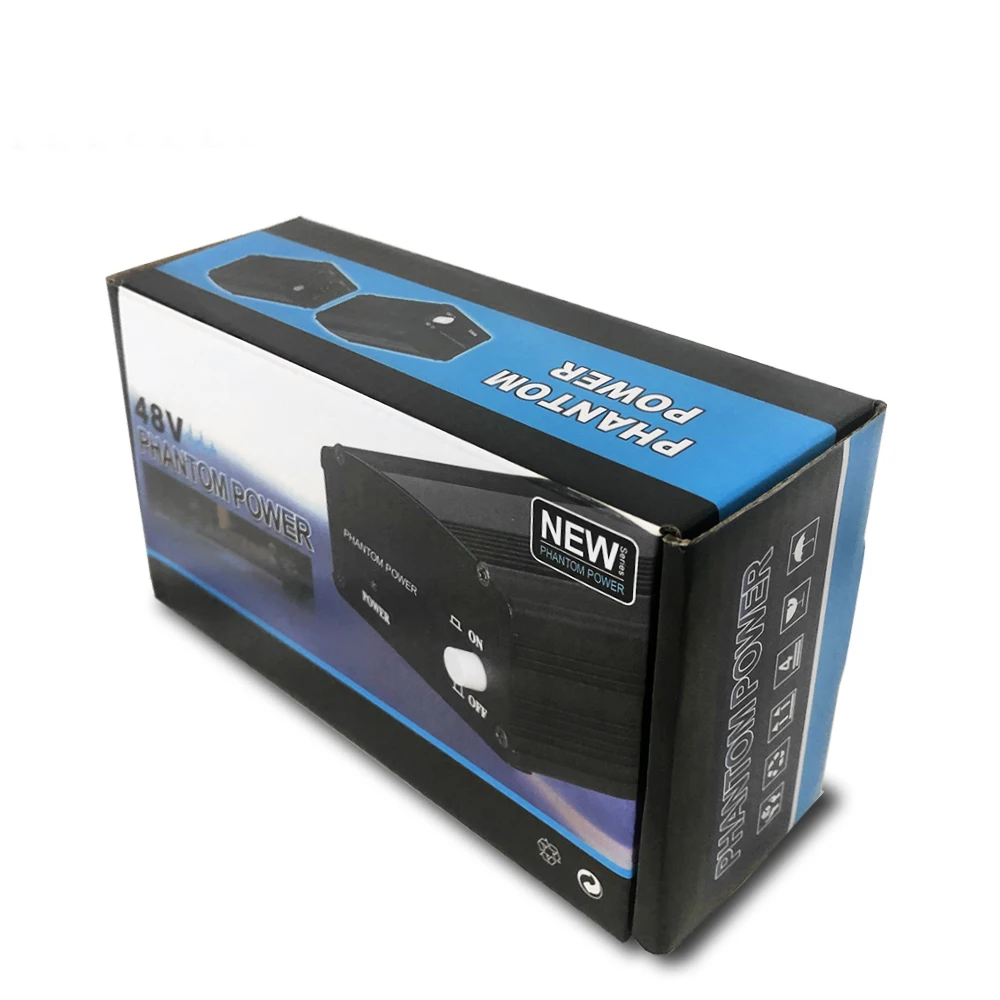 

GAZ-PS02 Professional 48V phantom power supply Condenser microphone phantom power USB Power Supply
