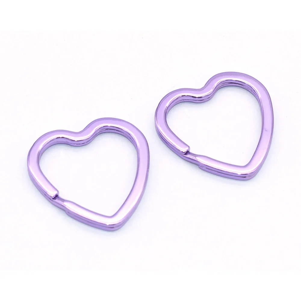 Кольцо для ключей 30 мм в виде сердца | Дом и сад