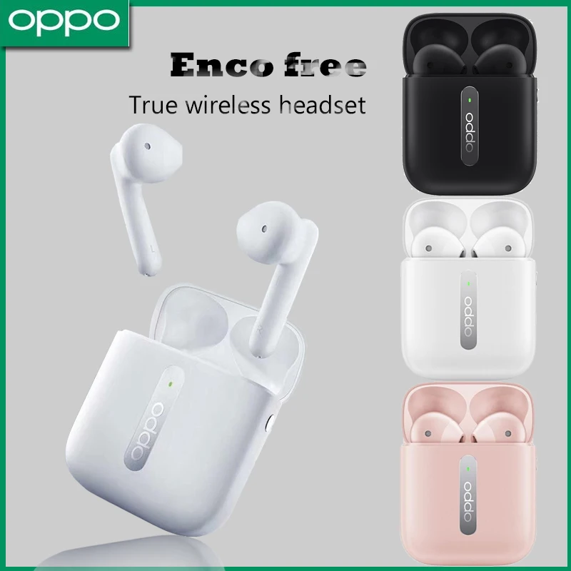 Беспроводная Bluetooth гарнитура OPPO Enco Free Reno3/pro умная спортивная Гарнитура