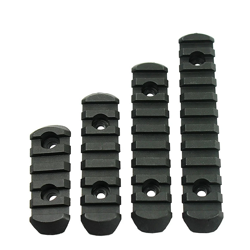 

4Pcs/set 5/7/9/11-Slot Rail Section for M-Lok Handguard Picatinny/Weaver 20mm Rails MOE Polymer Handguard Section