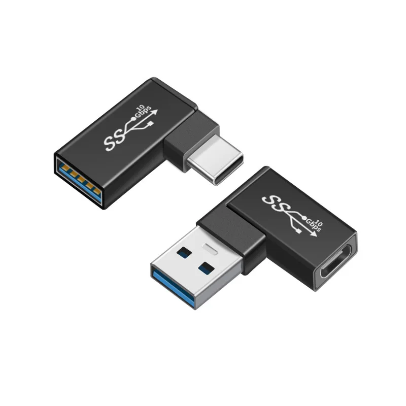 90 градусов USB C Female to 3 0 Мужской адаптер двусторонний 5 Гбит/с GEN 1 Тип