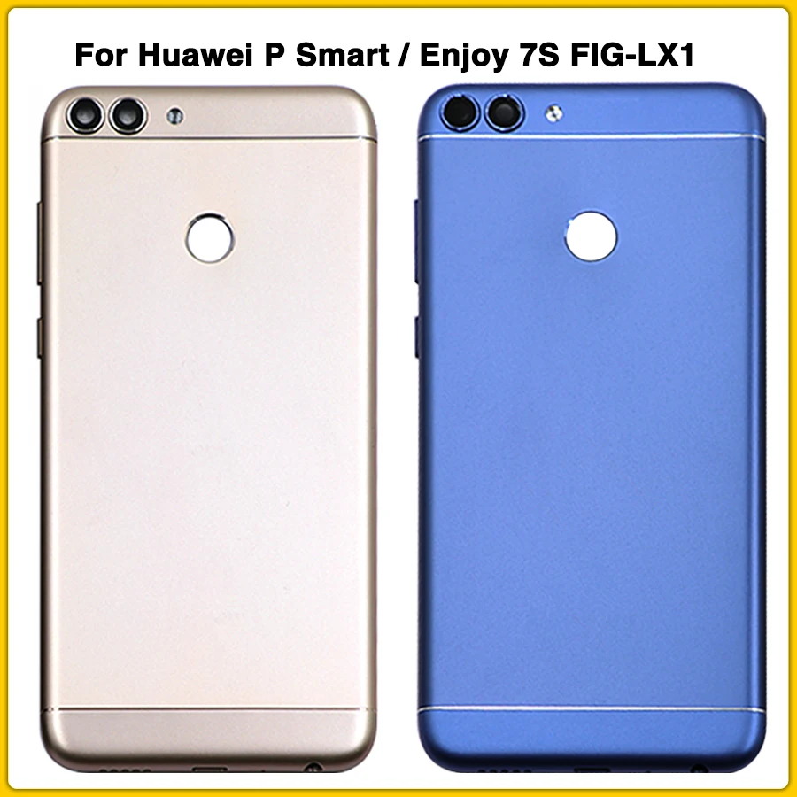P умный задний Чехол для huawei P Smart/Enjoy 7S FIG-LX1 FIG-LA1 FIG-LX2 LX3 5," задняя крышка для батареи задняя крышка для двери