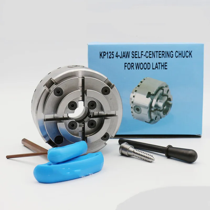 

KP96 деревообрабатывающий патрон кулачковый Самоцентрирующийся Зажимной патрон M33 нить 4 дюймов деревообрабатывающий станок с резьбой M33