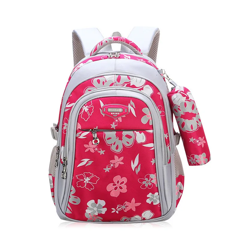Schoolbags school bags printing Backpack kids orthopedic backpack kids children For Girls primary School Book Bag sac enfant