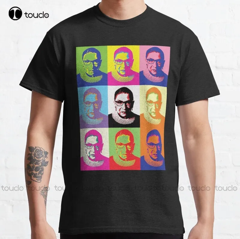 

New Ruth Bader Ginsburg Classic T-Shirt Boys Uniform Shirts Cotton Tee Shirts S-5Xl