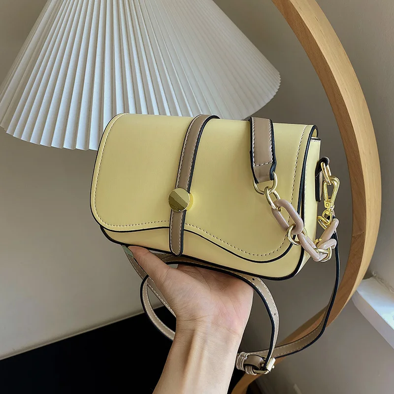 

High Quality Women Pu Leather Shoulder Messenger Bag Designer Ladies Small Purse Handbags Casual Female Crossbody Bags for Women