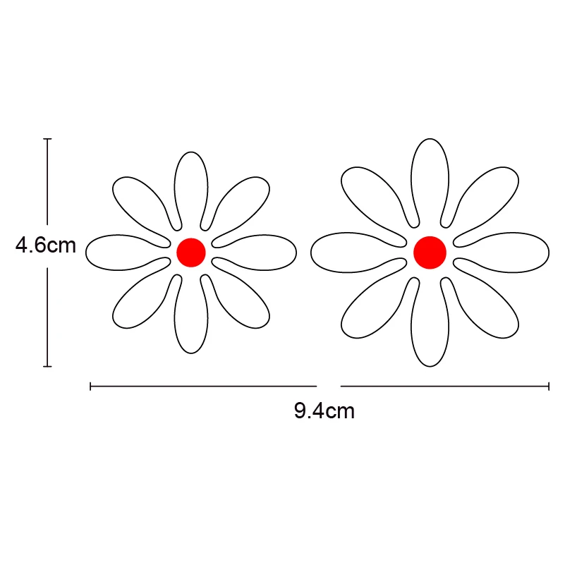 

2Pcs Flowers Metal Cutting Dies Cut Die Mold Daisy DIY Etched Scrapbook Paper Craft Knife Mould Blade Punch Stencils Dies 2020