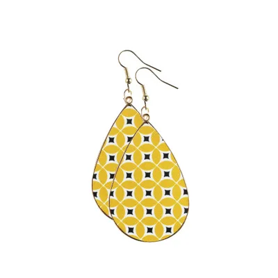 Лето 2020 лидер продаж большие висячие серьги-капельки в стиле барокко с оборками