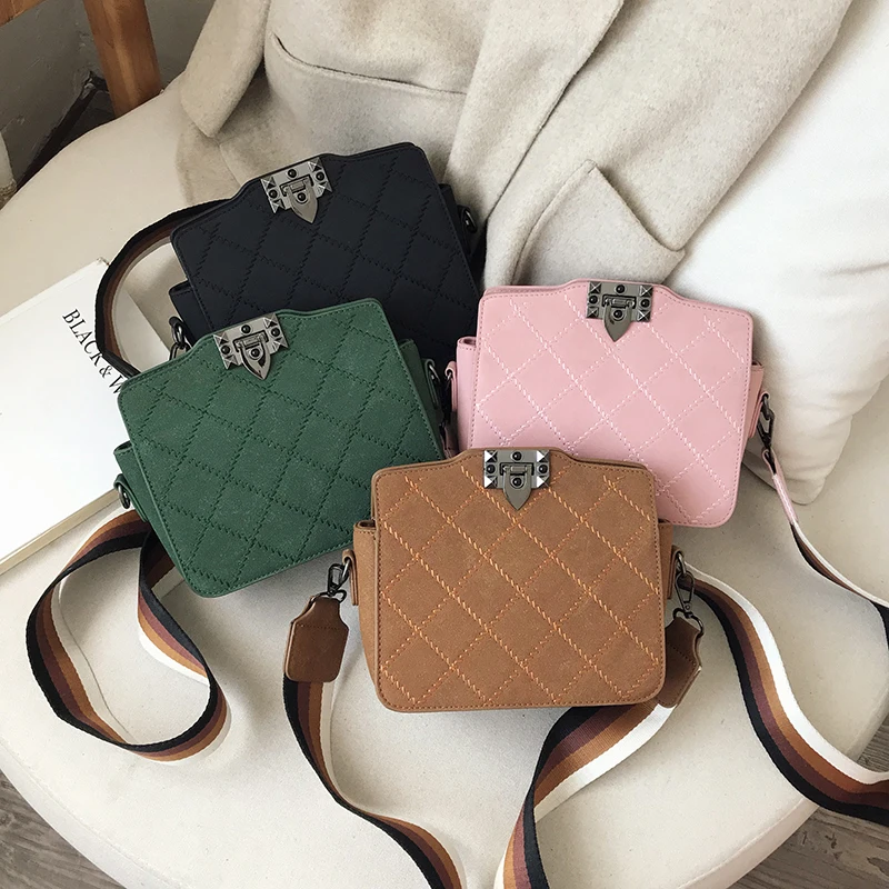 Зимняя женская сумка через плечо рекомендуемый блоггер сумка-мессенджер Сумка с