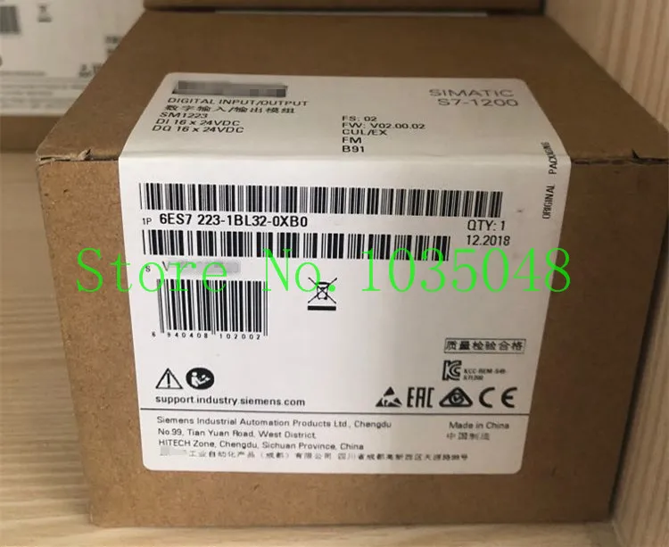 

1PC 6ES7 223-1BL32-0XB0 6ES7223-1BL32-0XB0 New and Original Priority use of DHL delivery
