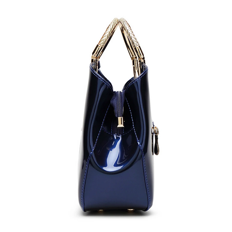 Высококачественная модная трендовая сумка из лакированной кожи Сумка с верхними