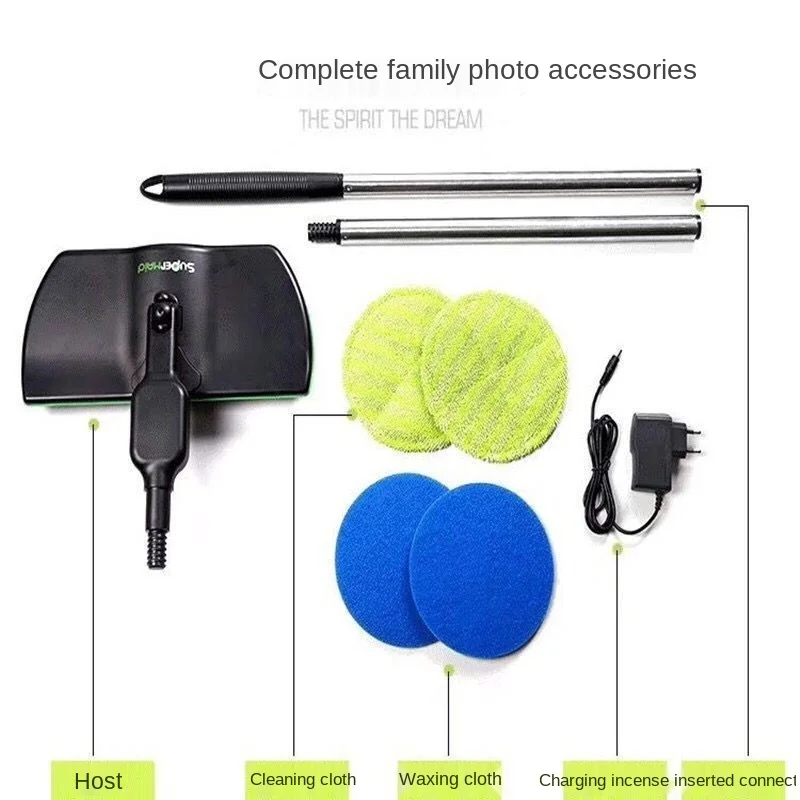 

TV new electric mop wireless electric rotary mop rechargeable sweeper in stock